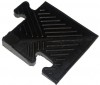 Уголок для резинового бордюра,черный,толщина 12 мм MB Barbell MB-MatB-Cor12  - магазин СпортДоставка. Спортивные товары интернет магазин в Тамбове 