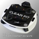Виброплатформа Clear Fit CF-PLATE Compact 201 WHITE  - магазин СпортДоставка. Спортивные товары интернет магазин в Тамбове 