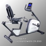 Горизонтальный велотренажер Clear Fit CrossPower CR 200 - магазин СпортДоставка. Спортивные товары интернет магазин в Тамбове 