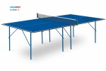 Теннисный стол для помещения swat Hobby 2 blue любительский стол для использования в помещениях 6010 - магазин СпортДоставка. Спортивные товары интернет магазин в Тамбове 