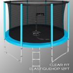 Каркасный батут Clear Fit ElastiqueHop 12Ft - магазин СпортДоставка. Спортивные товары интернет магазин в Тамбове 