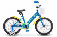 Детский велосипед Stels Captain 16" V010 синий 2022 - магазин СпортДоставка. Спортивные товары интернет магазин в Тамбове 