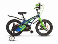 Детский велосипед Stels Galaxy Pro 16" V010 зеленый 2022 - магазин СпортДоставка. Спортивные товары интернет магазин в Тамбове 