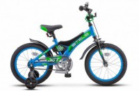 Детский велосипед Stels Jet 16" Z010 синий черный  2022 - магазин СпортДоставка. Спортивные товары интернет магазин в Тамбове 