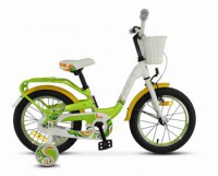 Детский велосипед Stels Pilot-190 16" V030 Зелёный жёлтый белый 2022 - магазин СпортДоставка. Спортивные товары интернет магазин в Тамбове 